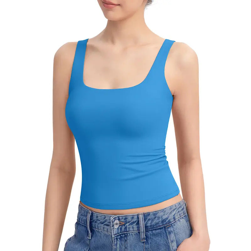 Women's Seamless Sports Bra Tank Top
