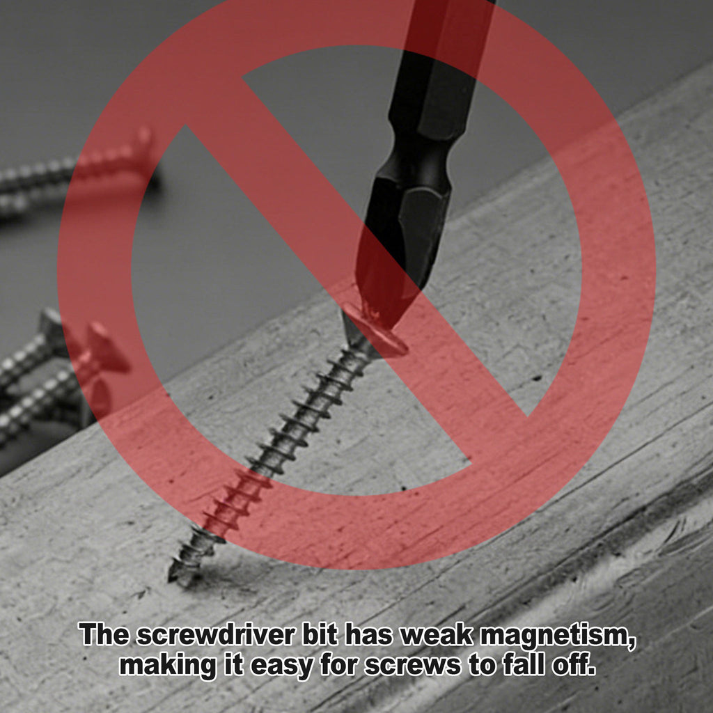 Aluminum Alloy Magnetic Bit Magnetizer/Demagnetizer | Strong Magnetic Screwdriver Bit Holder & Enhancer