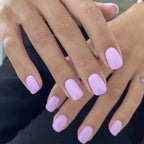 Solid Color Short Press-On Nails