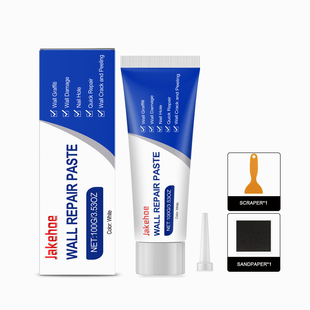 Jakehoe Wall Care Kit: Home Wall Stains & Graffiti Renovation, Paint Peeling & Crack Repair Cream