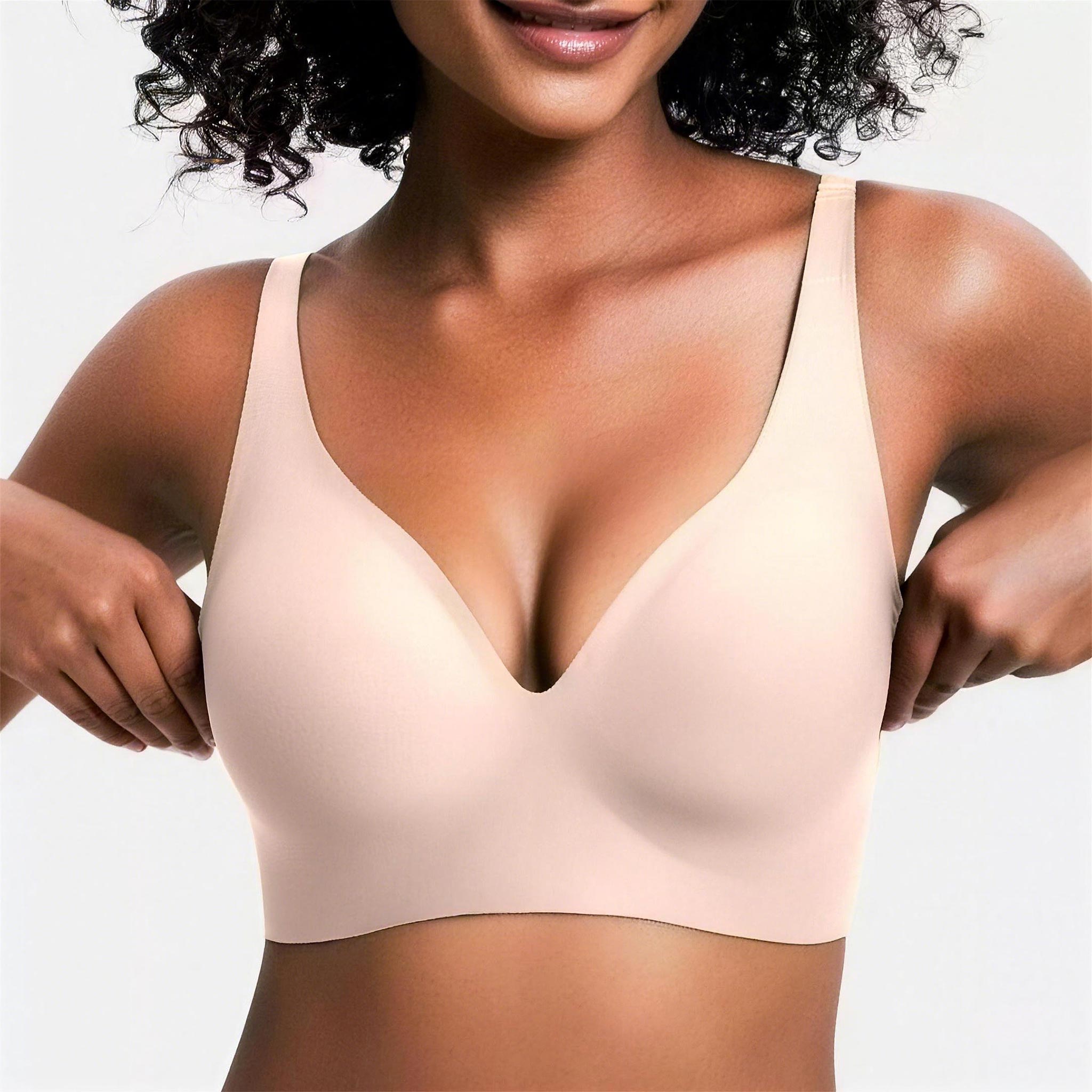 Plus Size Leopard Print Push-Up Bra | Sexy Backless Comfortable Breathable Bra | Minimalist Everyday Lingerie