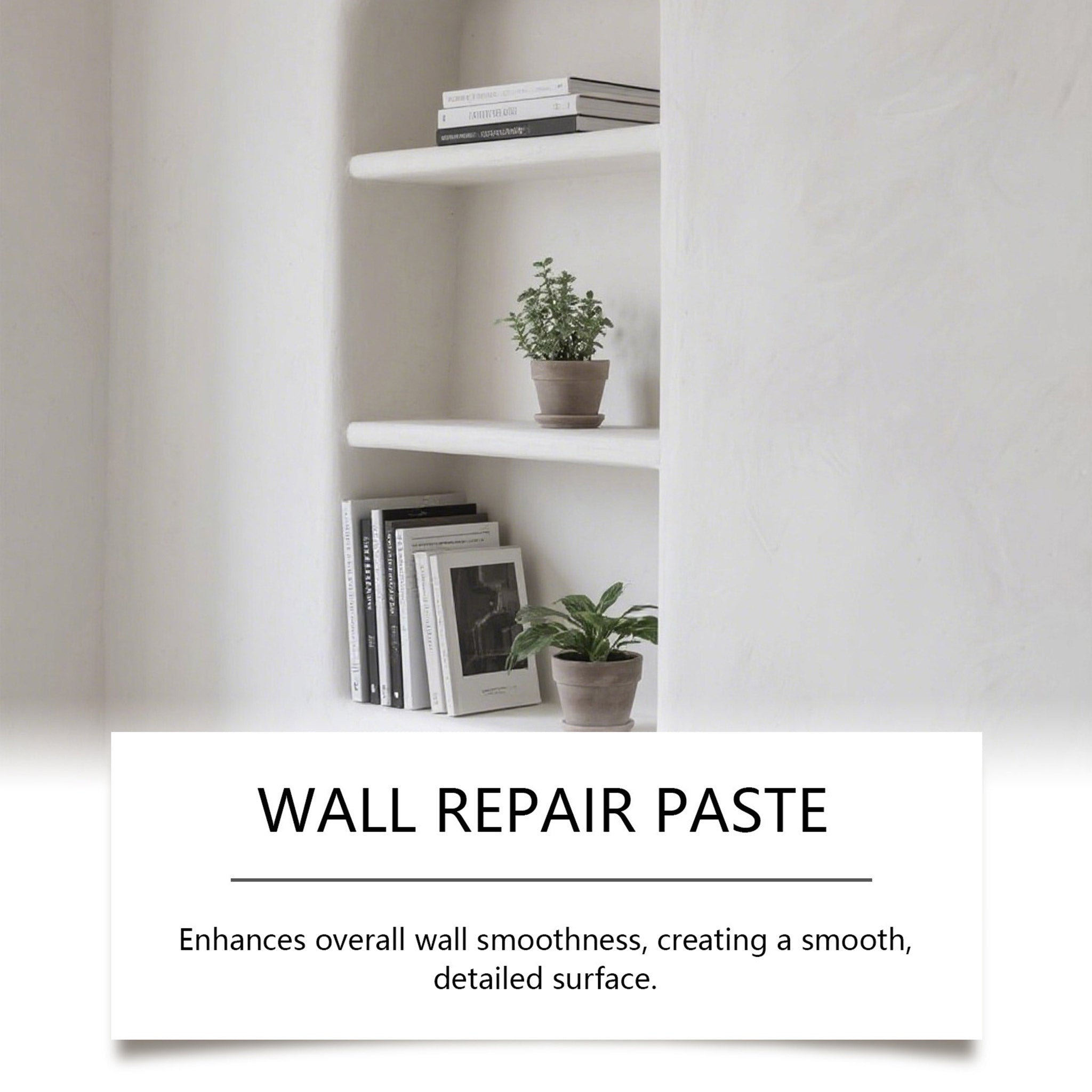 Jakehoe Wall Care Kit: Home Wall Stains & Graffiti Renovation, Paint Peeling & Crack Repair Cream