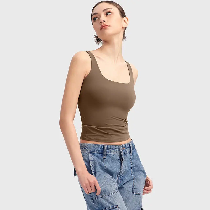 Women's Seamless Sports Bra Tank Top