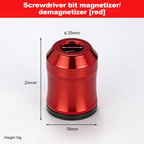 Aluminum Alloy Magnetic Bit Magnetizer/Demagnetizer | Strong Magnetic Screwdriver Bit Holder & Enhancer