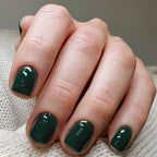 Solid Color Short Press-On Nails