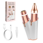 Women’s 2-in-1 Electric Eyebrow Trimmer | Precision Shaver & Facial Hair Remover Grooming Device