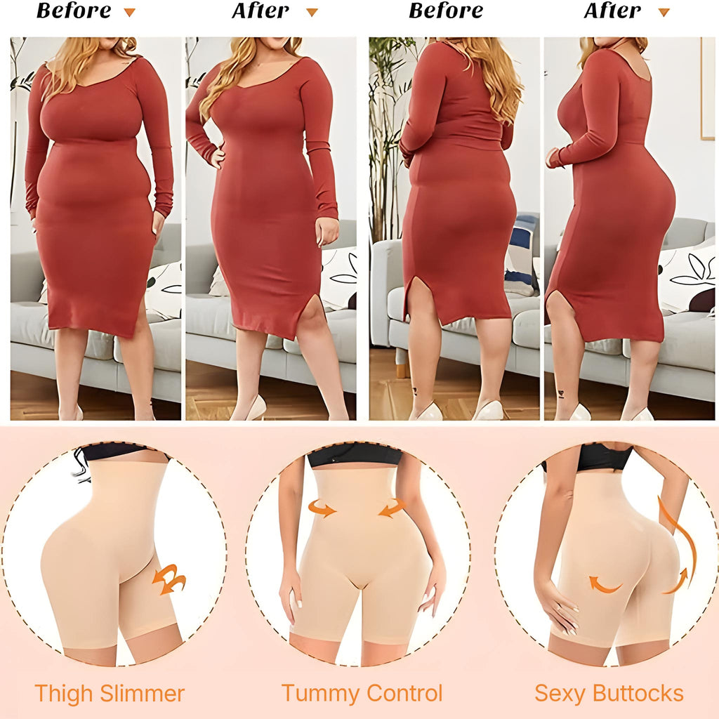 Seamless High-Waisted Tummy Control Butt-Lifting Pants