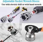 Multi-functional adjustable magic electric wrench