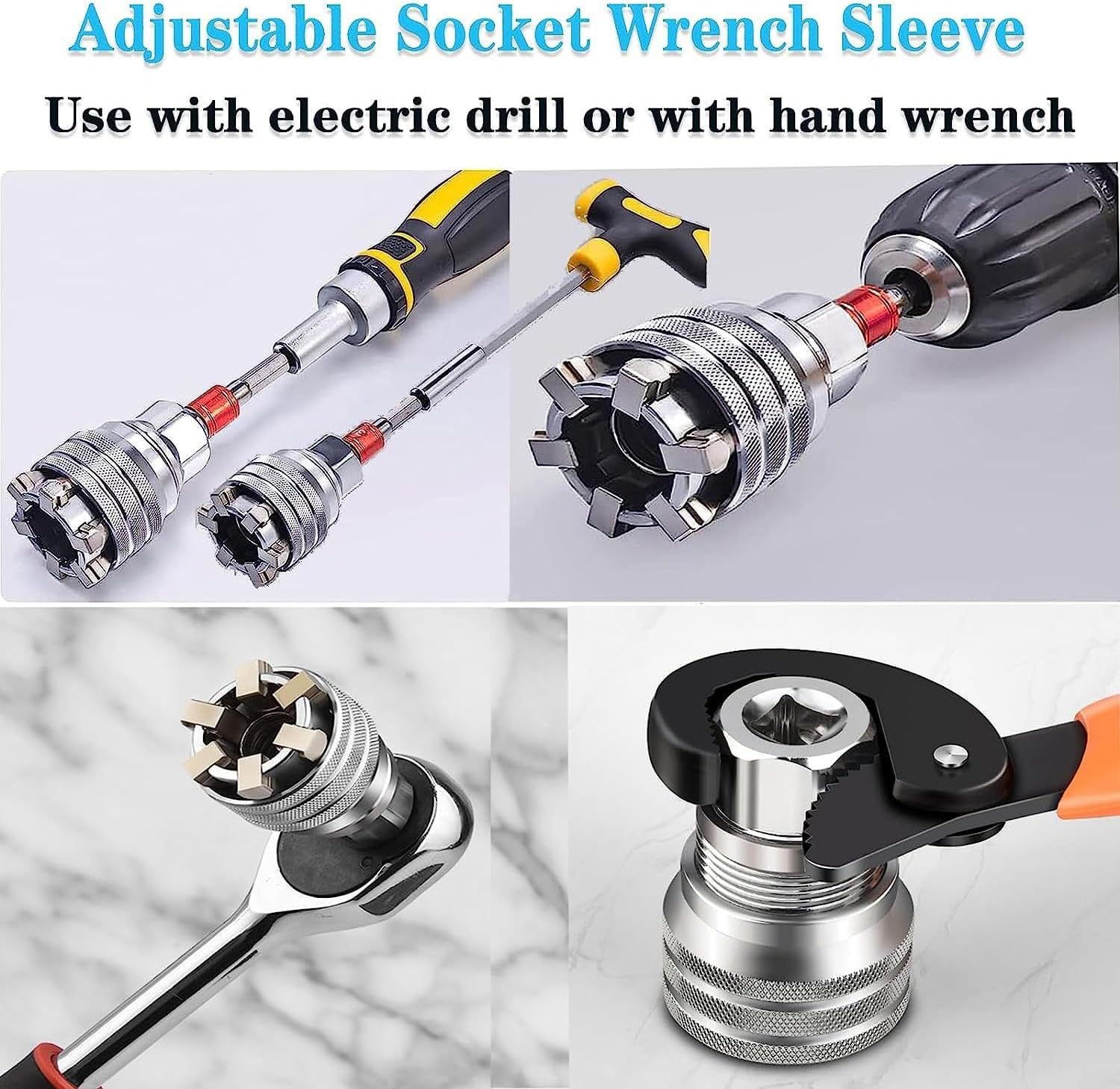 Multi-functional adjustable magic electric wrench