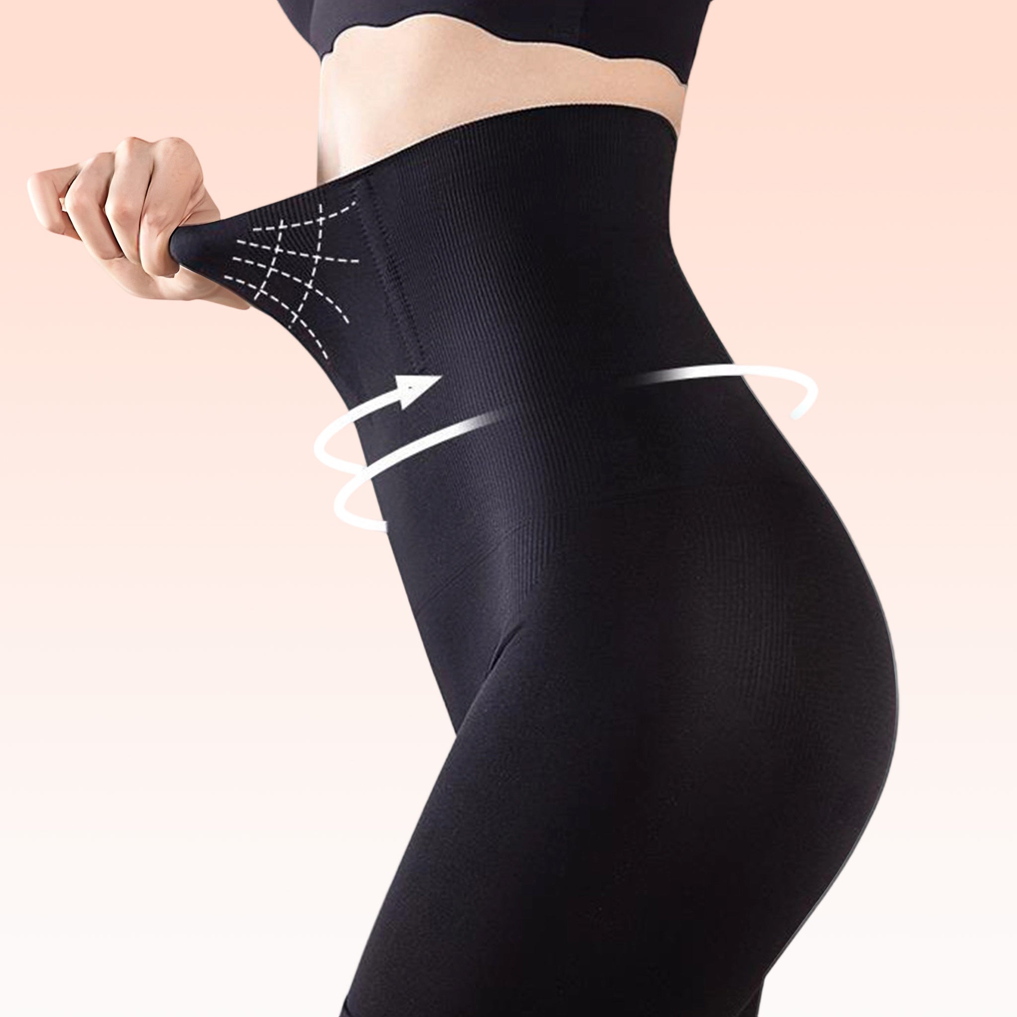 Seamless High-Waisted Tummy Control Butt-Lifting Pants