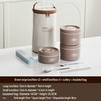 Stainless Steel Lunch Box Set (3-Pack)