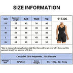 Seamless Body Shaper Bodysuit for Women | Tummy Control & Butt Lift Shapewear | Front Zipper Compression Romper