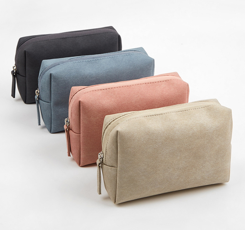 Minimalist PVC Makeup Bag | Travel & Cosmetic Pouch