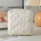 Mini Square Makeup Bag | Lightweight Travel Cosmetic Pouch