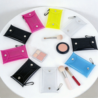 INS Style Clear PVC Snap Pouch | Mini Card Holder & Coin Purse