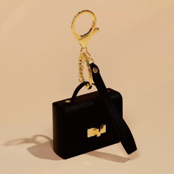Mini PU Leather Keychain Coin Pouch
