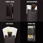 Tactical Metal Card Holder Wallet