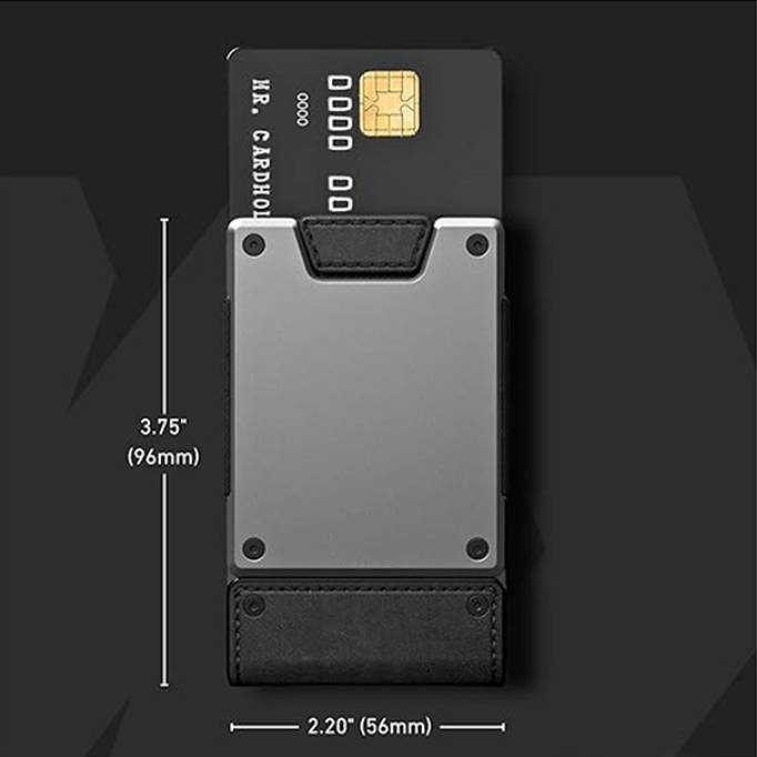 Tactical Metal Card Holder Wallet