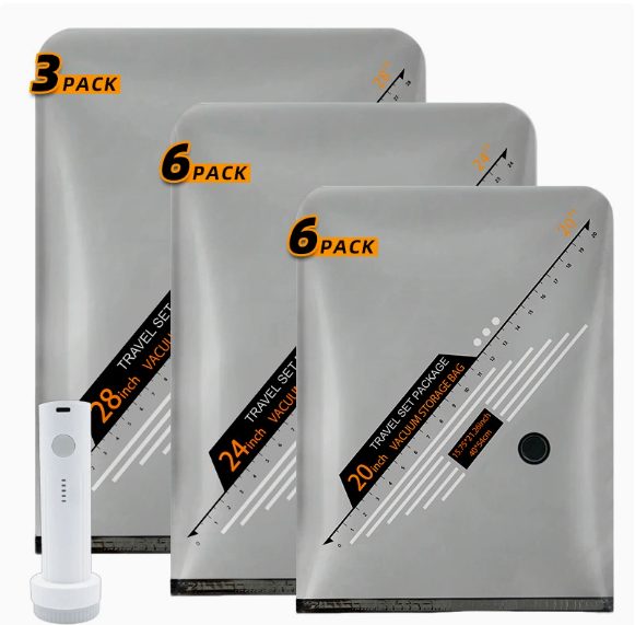Travel Vacuum Compression Bags