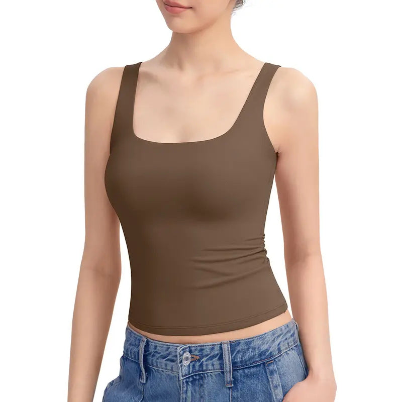 Women's Seamless Sports Bra Tank Top