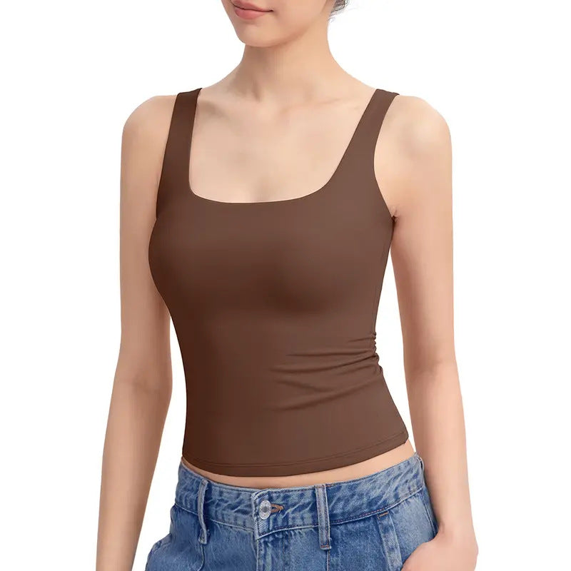 Women's Seamless Sports Bra Tank Top