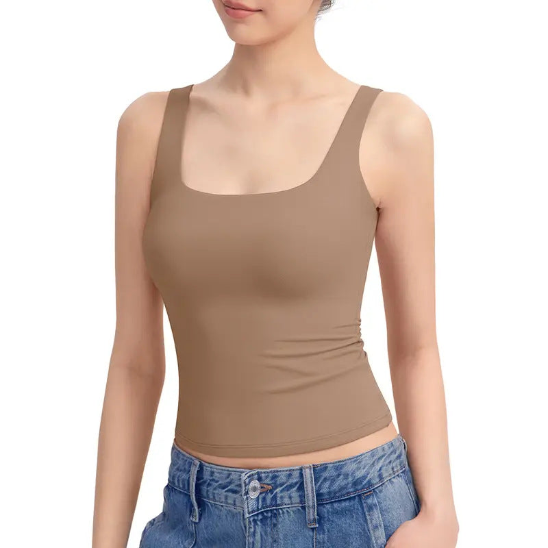 Women's Seamless Sports Bra Tank Top